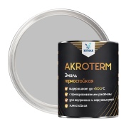AKROTERM (АКРОТЕРМ), /0,8 кг/, эмаль, серебристый